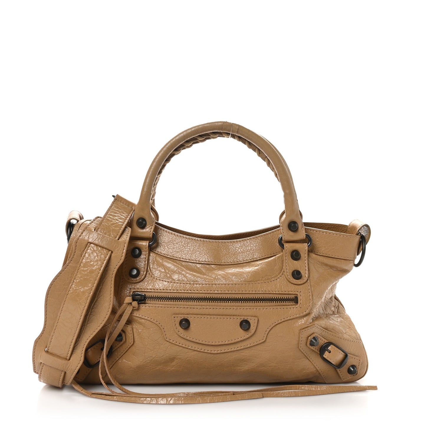 Agneau Classic Hardware First Beige Nougatine