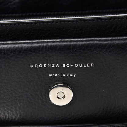 Proenza Schouler Calfskin PS11 Classic Shoulder Bag Black 9 of 11