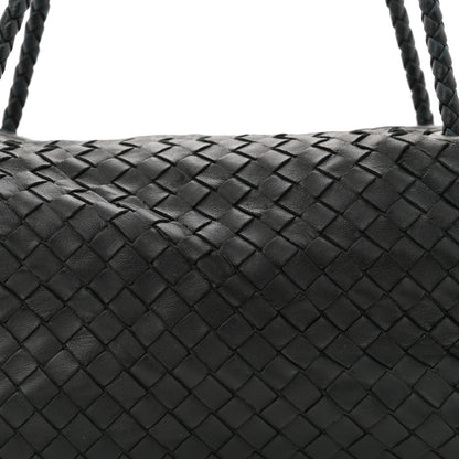Bottega Veneta Nappa Intrecciato Satchel  Black 7 of 10