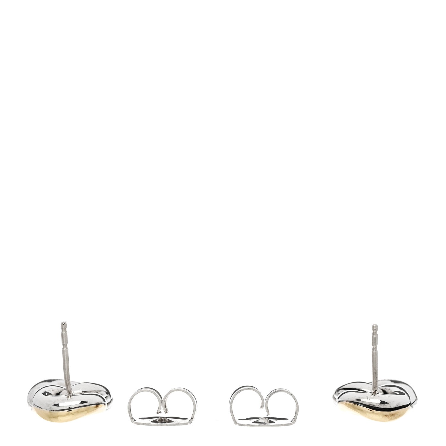 David Yurman Sterling Silver 18K Yellow Gold Belmont Curb Link Drop Earrings 3 of 4
