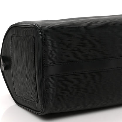 Louis Vuitton Epi Speedy 25 Black 7 of 8