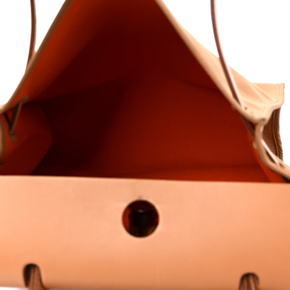Hermes Toile Vache Hunter Herbag Zip 31 PM Natural Orange 6 of 17