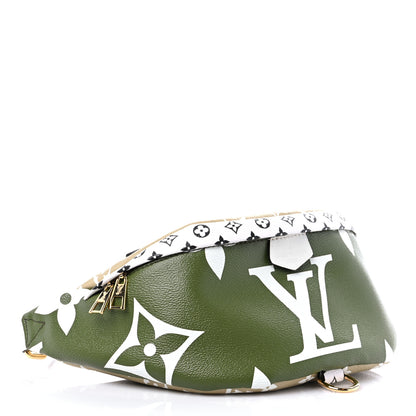 Louis Vuitton Monogram Giant Bumbag Kaki Beige 4 of 12