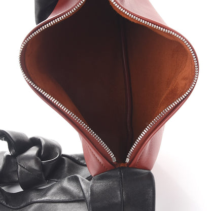 Celine Calfskin Small Ribbon Shoulder Bag Merlot 5 of 8