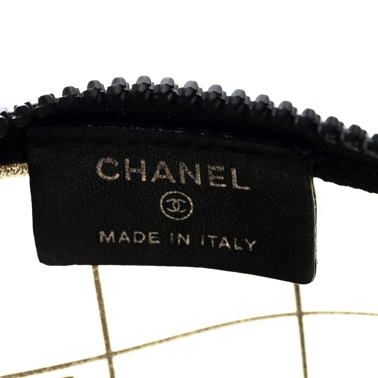 Chanel Vinyl Coco Window Cosmetic Pouch Black 6 of 8