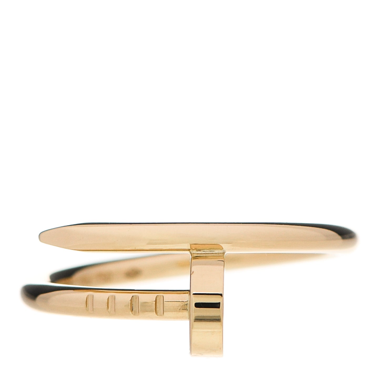 18K Yellow Gold Small Juste Un Clou Ring 50 5.25