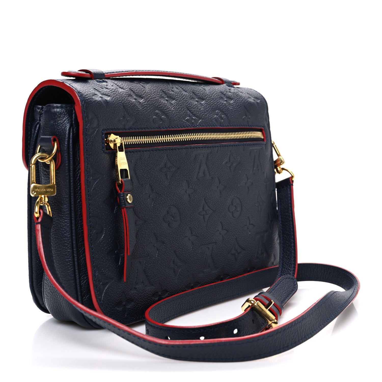 Louis Vuitton Empreinte Pochette Metis Marine Rouge 3 of 11