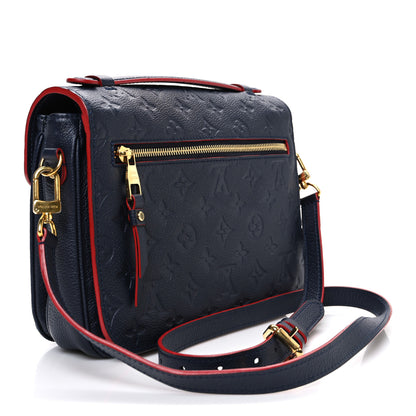 Louis Vuitton Empreinte Pochette Metis Marine Rouge 3 of 11