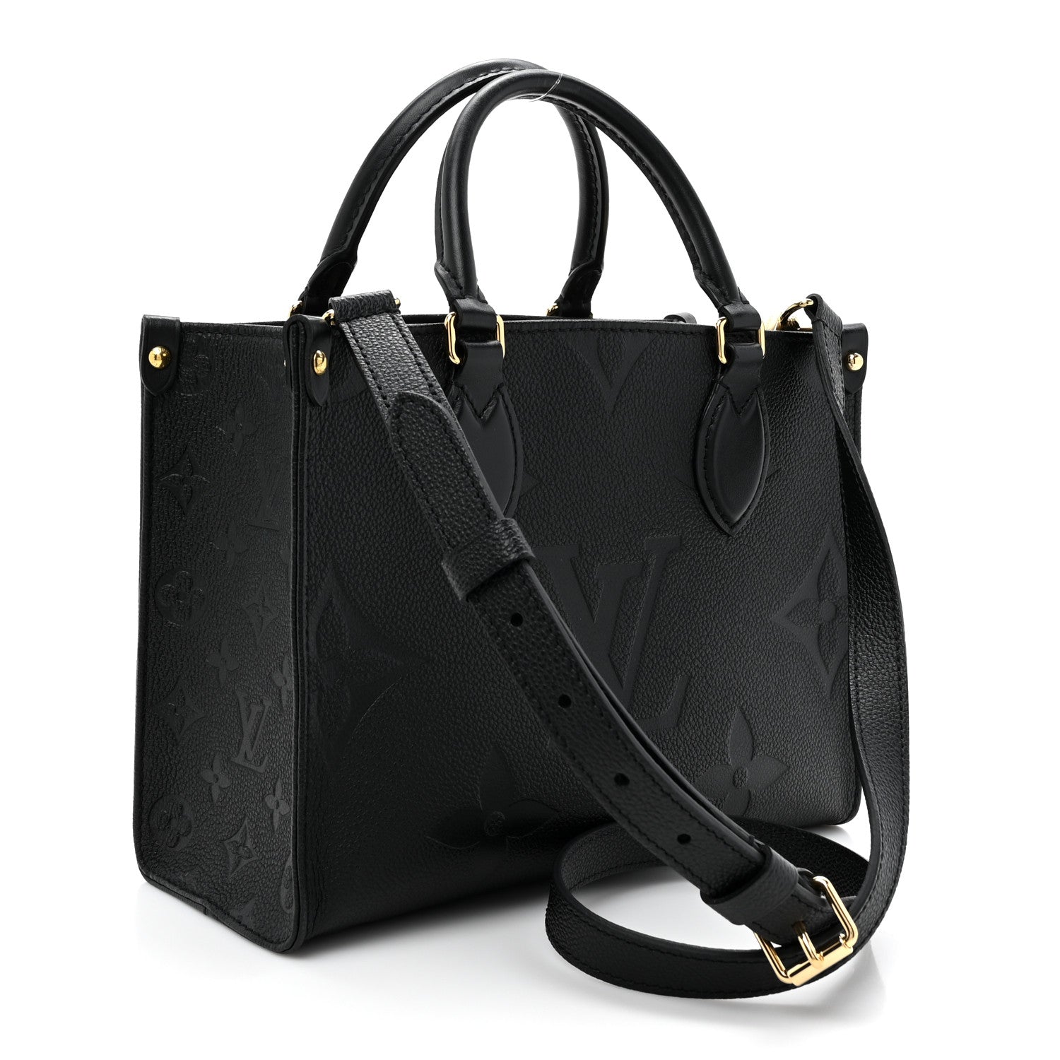 Louis Vuitton Empreinte Monogram Giant Onthego PM Black 3 of 12