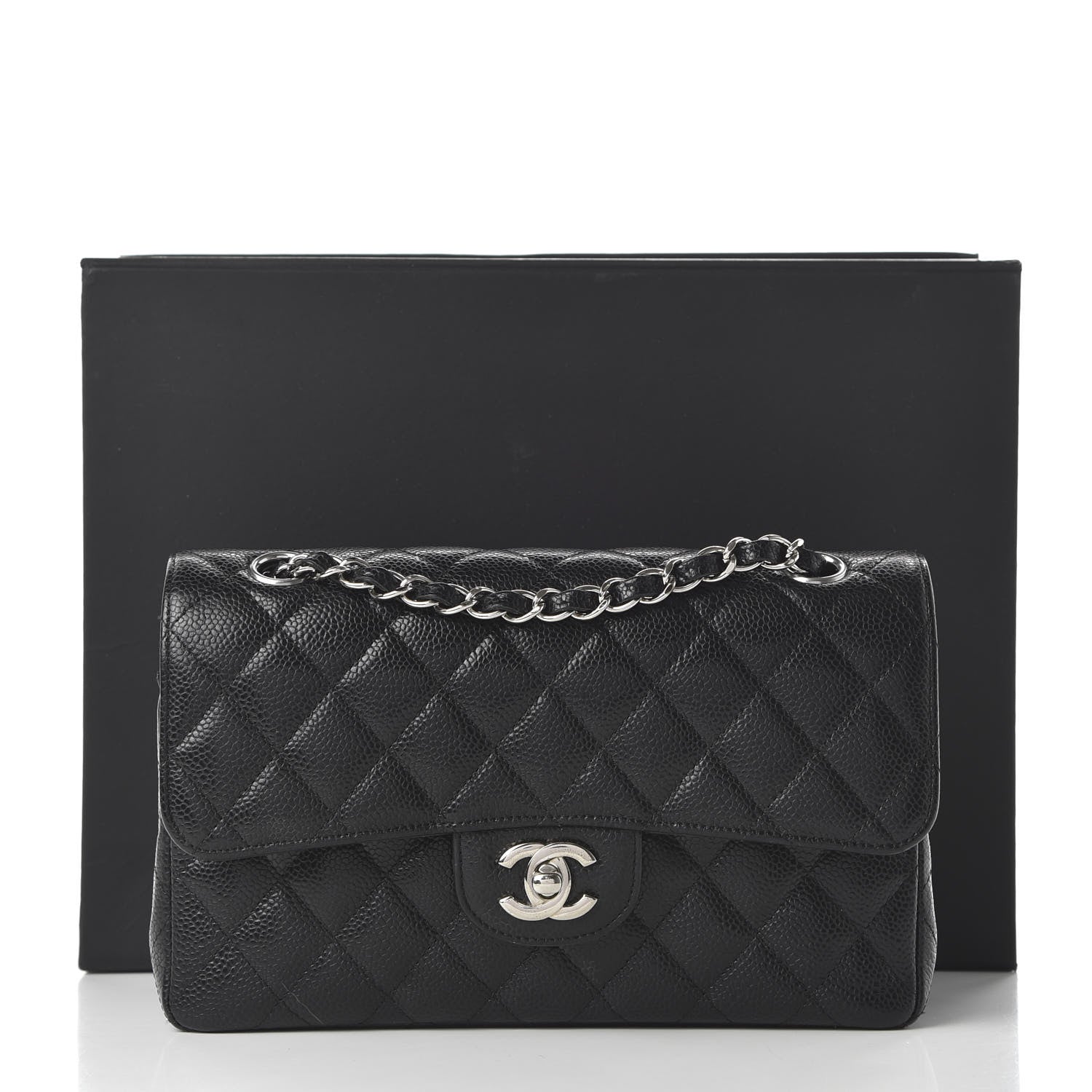 Chanel Caviar Quilted Small Double Flap Black 13 of 13