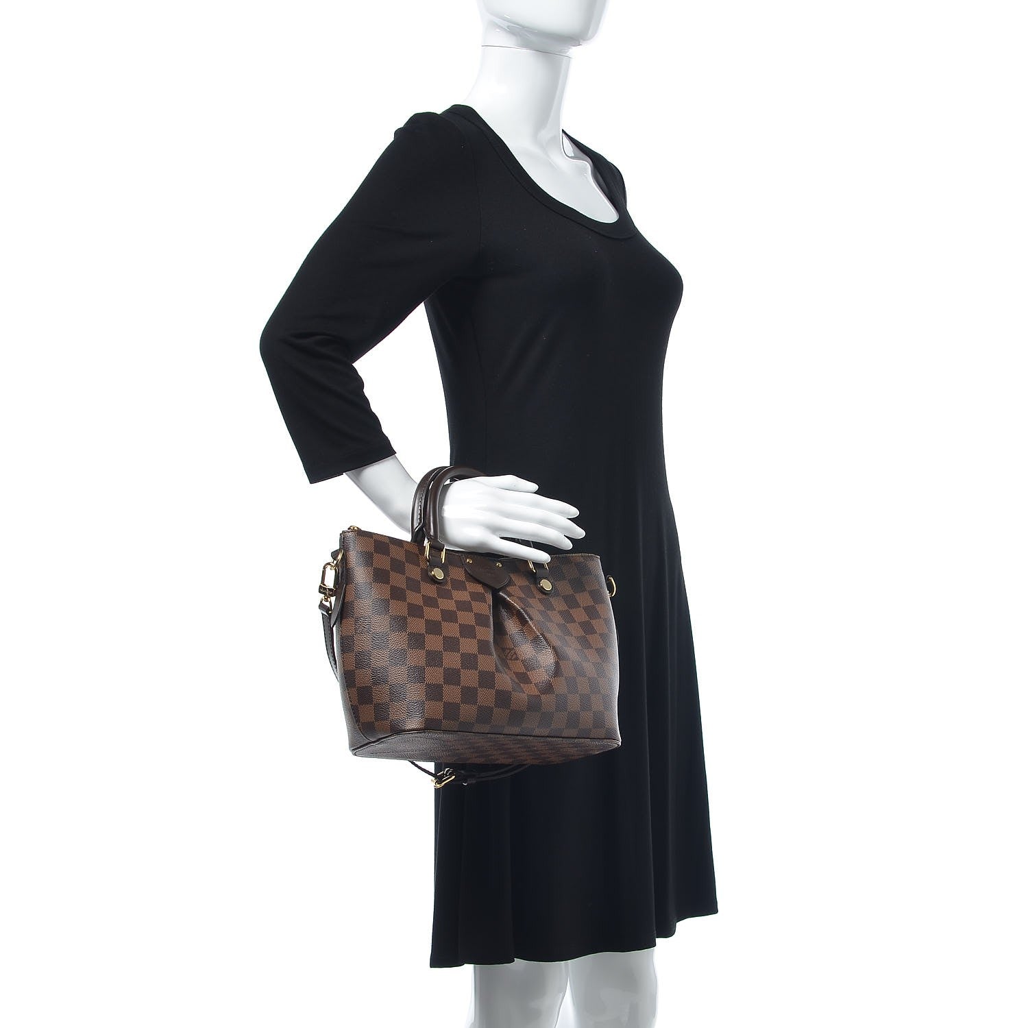 Louis Vuitton Damier Ebene Siena PM 3 of 9