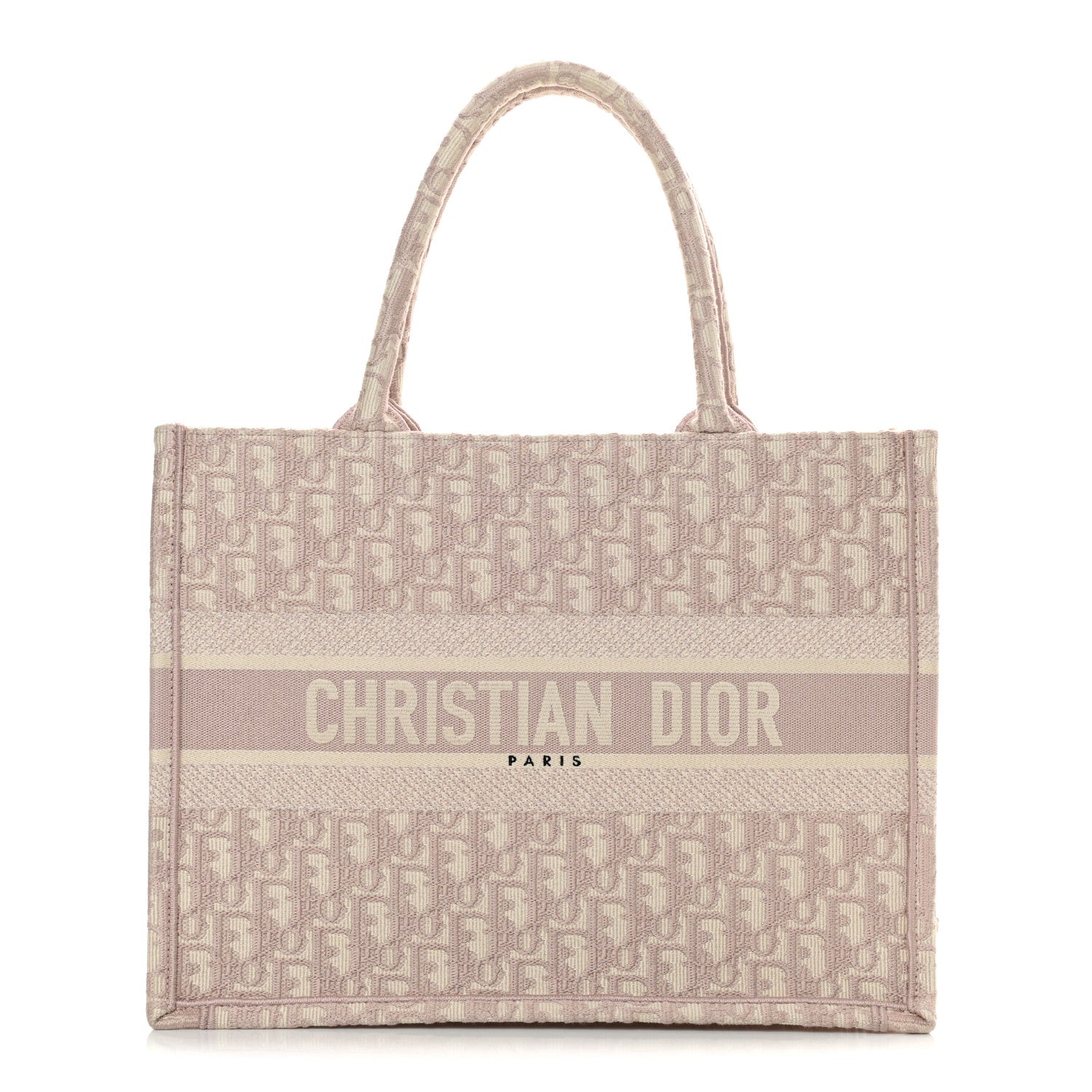 Christian Dior Oblique Medium Book Tote Rose Des Vents 1 of 12