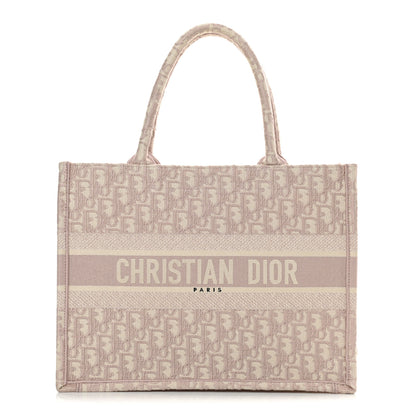 Christian Dior Oblique Medium Book Tote Rose Des Vents 1 of 12