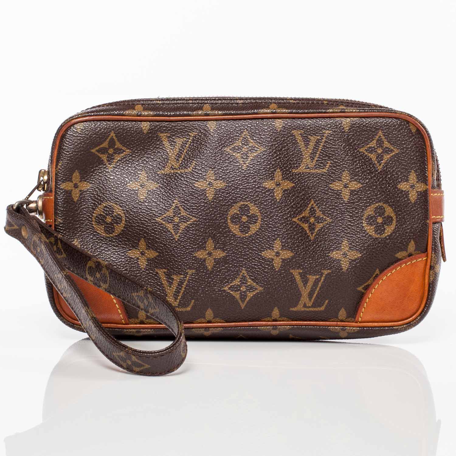Louis Vuitton Monogram Pochette Marly Dragonne Bag 3 of 8