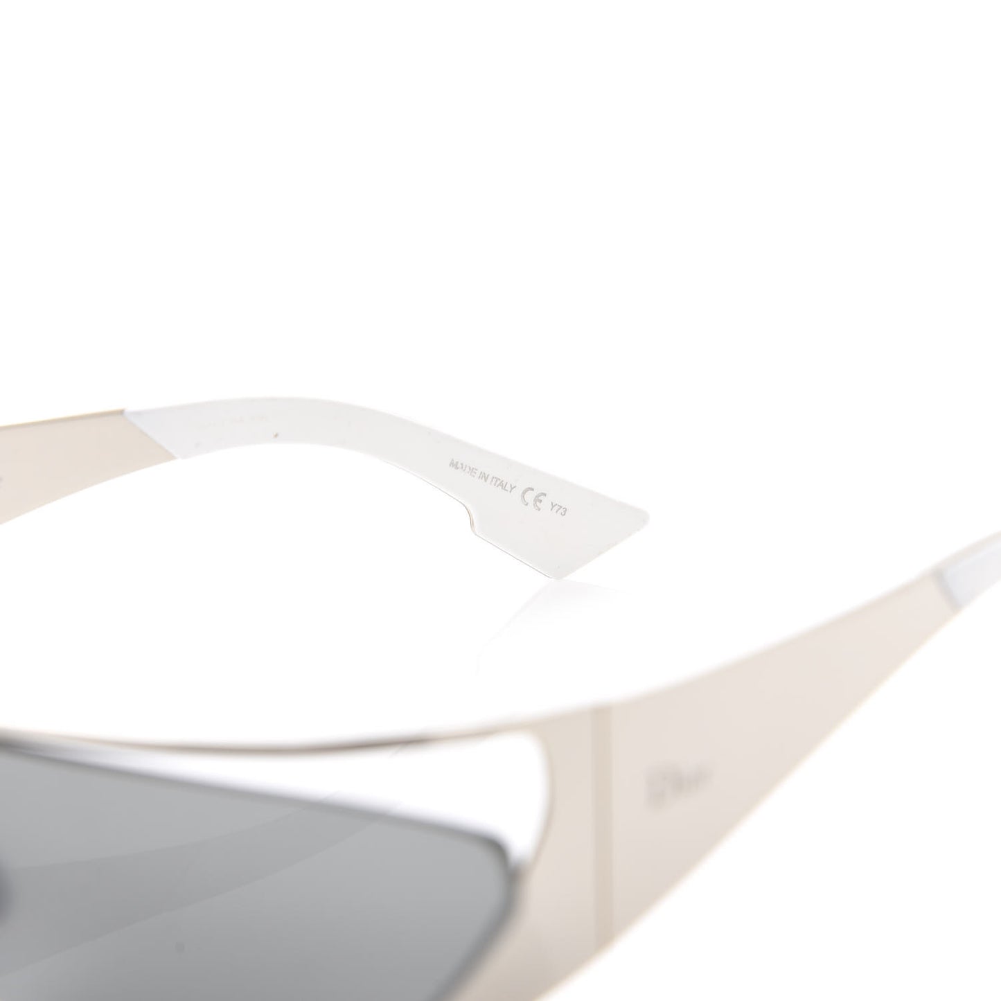 X RIHANNA Shield Sunglasses Silver