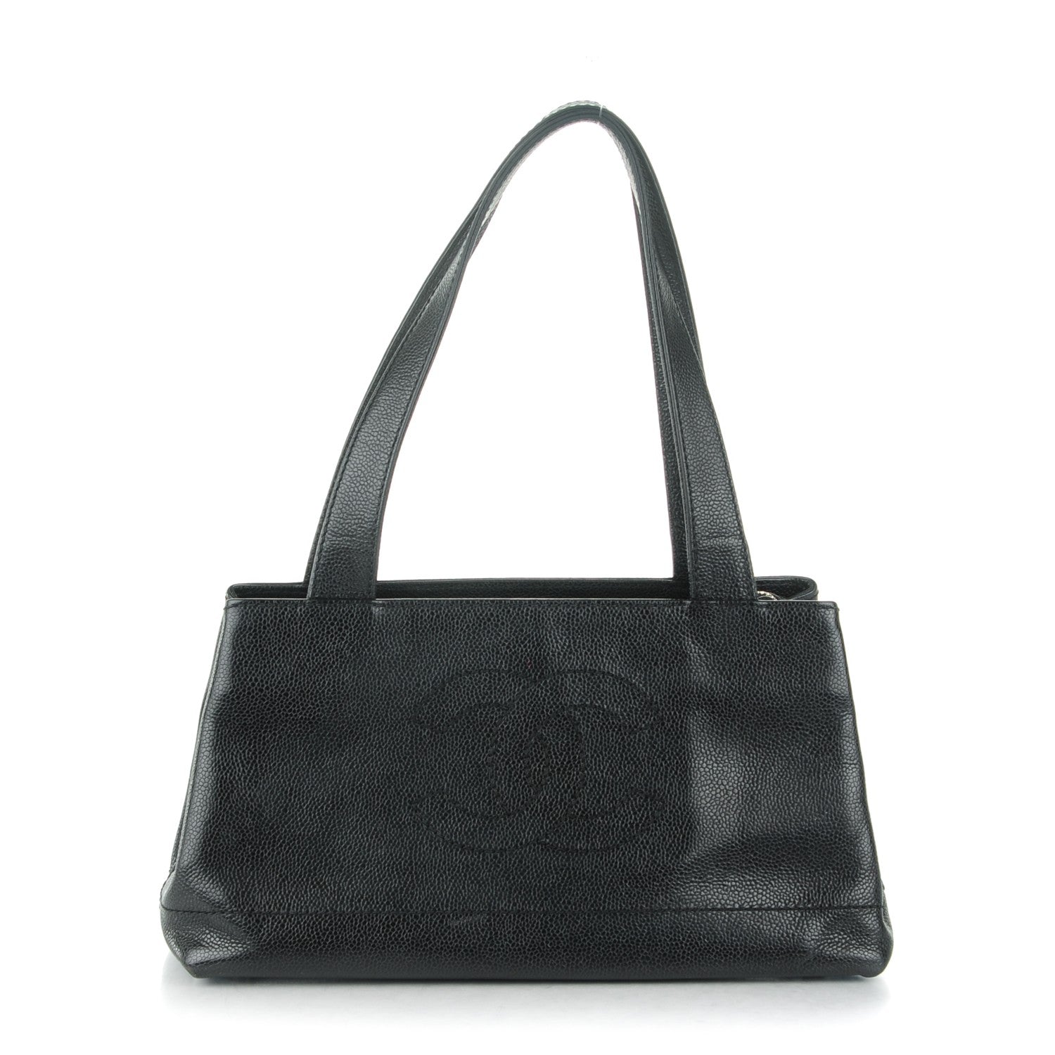 Chanel Caviar CC Shoulder Bag Black 1 of 8