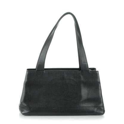 Chanel Caviar CC Shoulder Bag Black 1 of 8