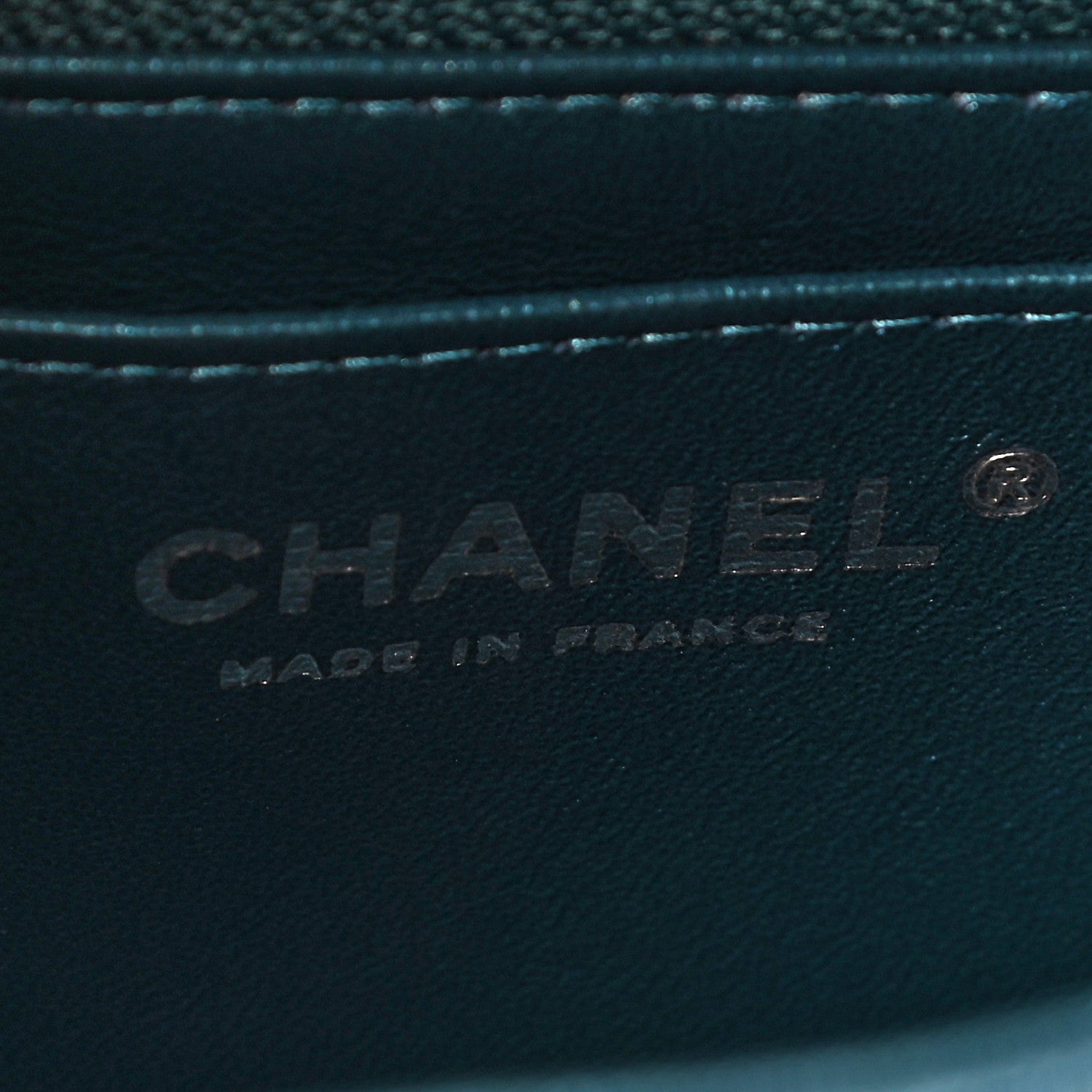 Chanel Metallic Sheepskin Quilted 2.55 Reissue Mini Flap Blue 6 of 10