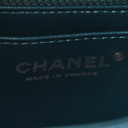 Chanel Metallic Sheepskin Quilted 2.55 Reissue Mini Flap Blue 6 of 10