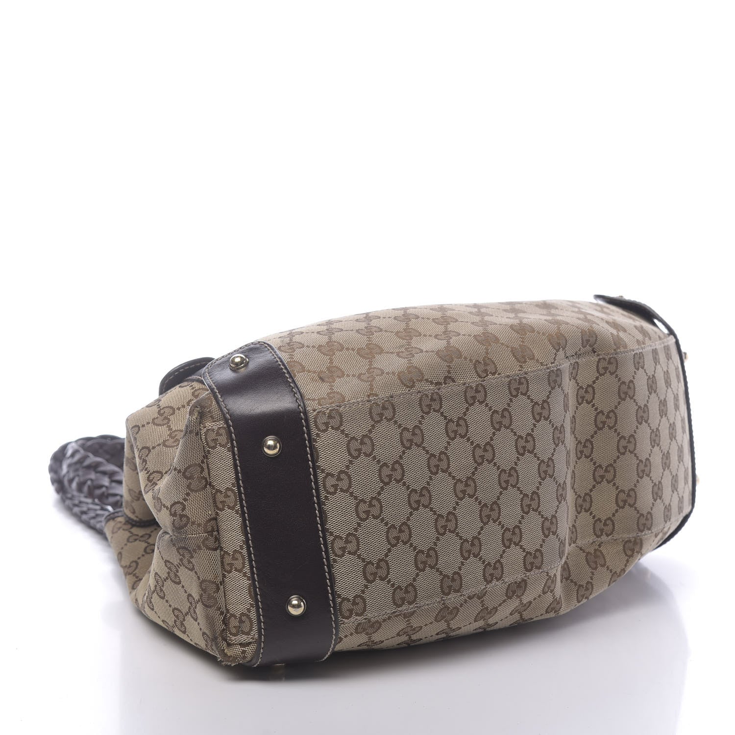 Gucci Monogram Medium Pelham Shoulder Bag Dark Brown 4 of 13