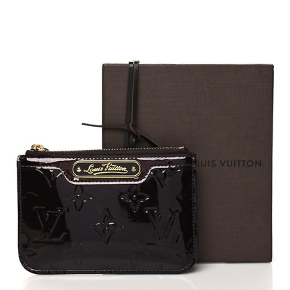 Louis Vuitton Vernis Key Pouch Amarante 8 of 8