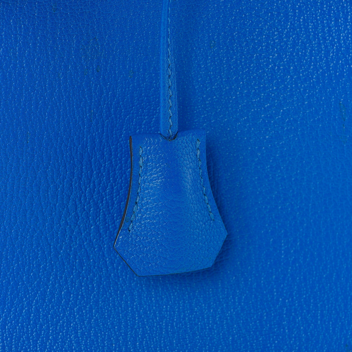 Hermes Chevre Mysore Horseshoe Birkin 30 Bleu Hydra Bleu Paon 27 of 34