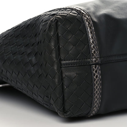 Bottega Veneta Nappa Ayers Intrecciato Tote Grey 9 of 10