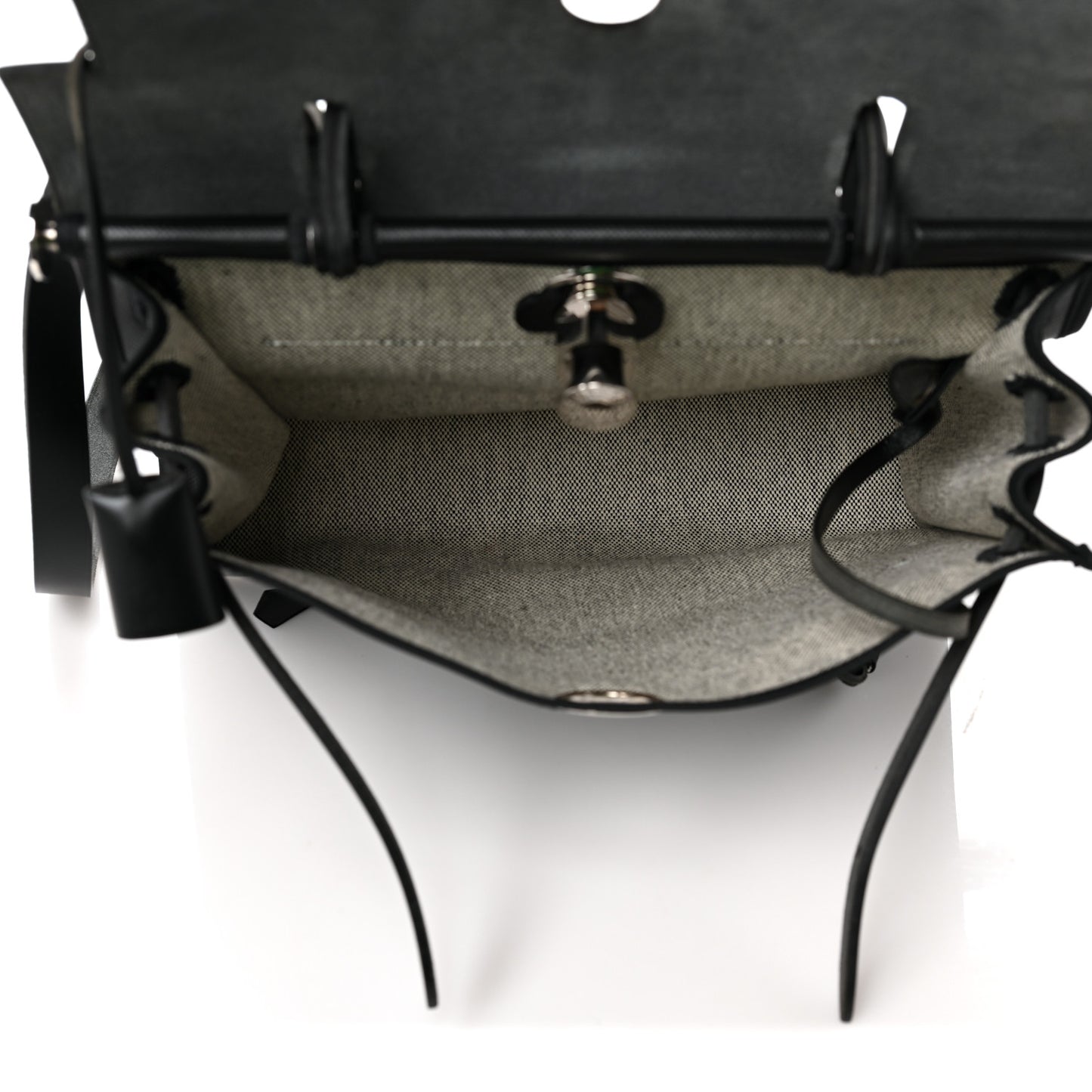 Toile H Berline Vache Hunter Herbag Zip PM 31 Black Ecru
