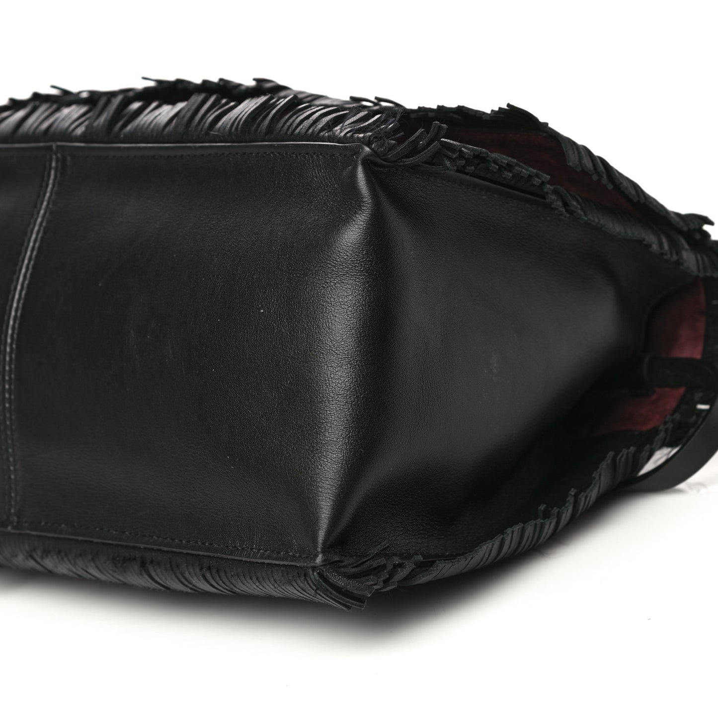 Calfskin The Rope Crossbody Bag Black
