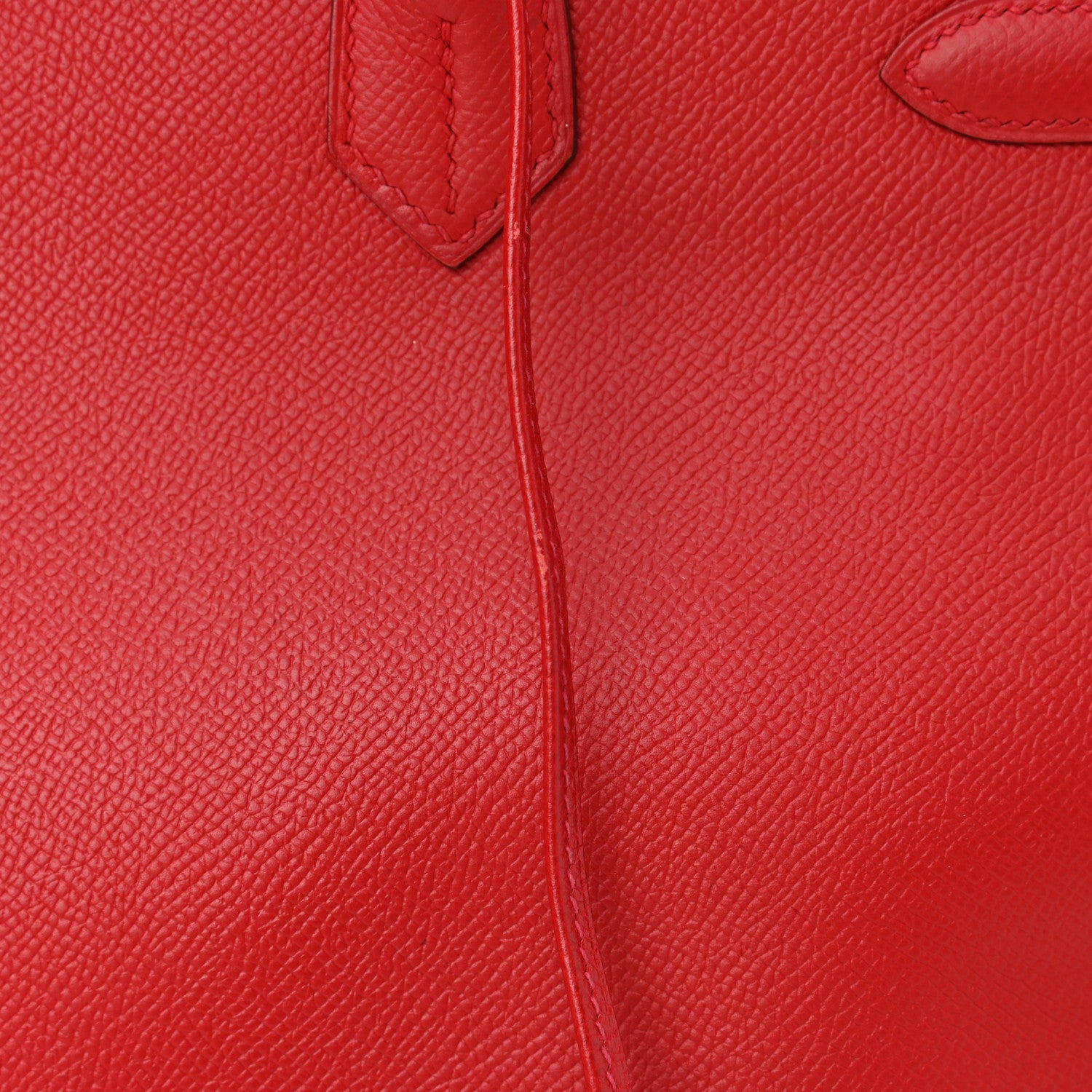 Hermes Epsom Birkin 35 Rouge Casaque 28 of 29