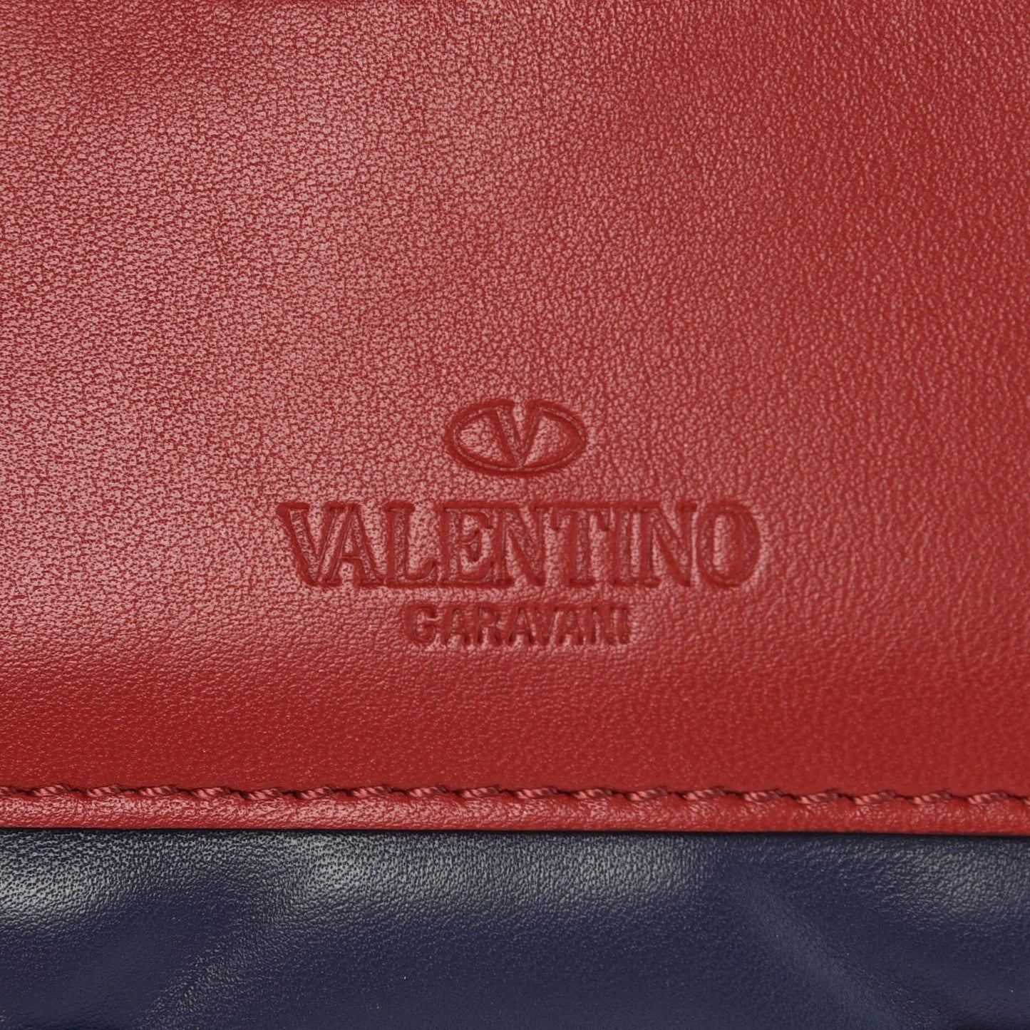 Nappa Mini Candystud Top Handle Bag Navy
