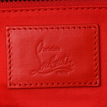 Christian Louboutin Calfskin Sneakender Studded Duffle Bag Black 5 of 11