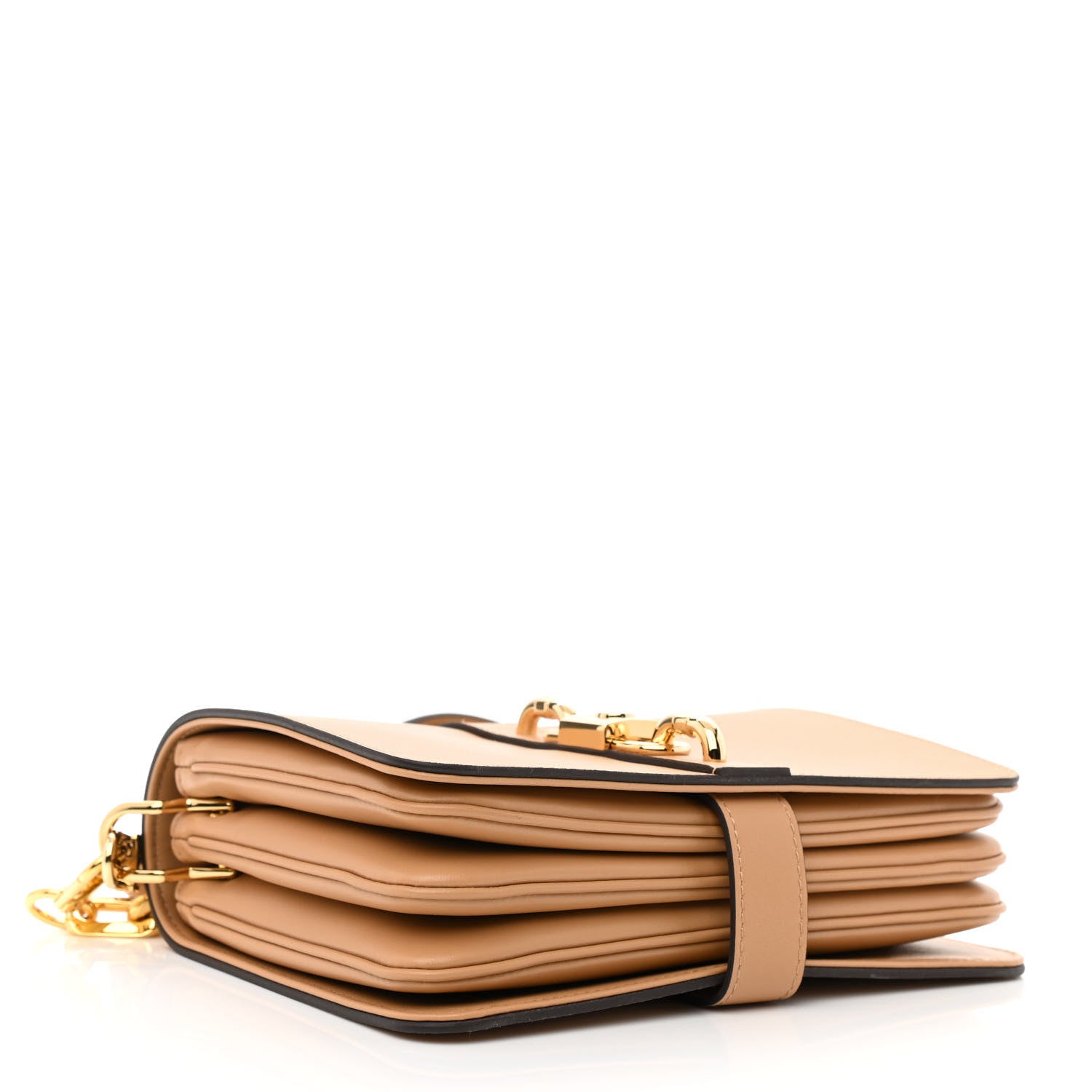 Louis Vuitton Calfskin Rendez-Vous Camel 4 of 9