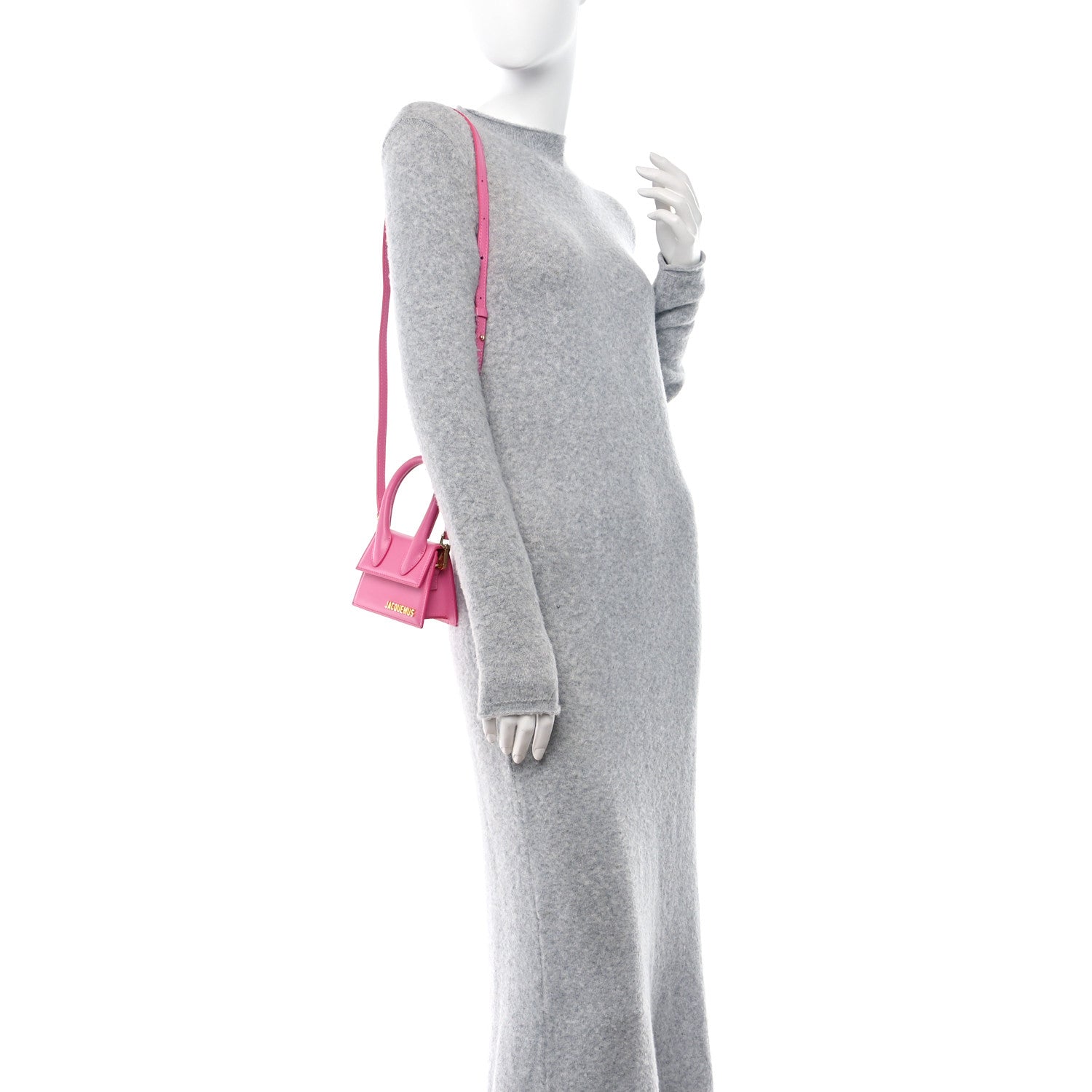 Jacquemus Smooth Calfskin Le Chiquito Moyen Pink 2 of 9