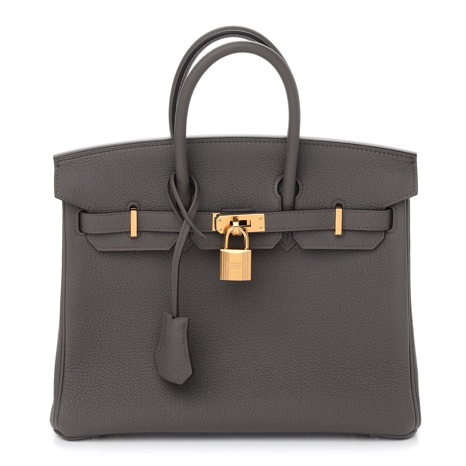 Hermes Togo Birkin 25 Etain 1 of 9