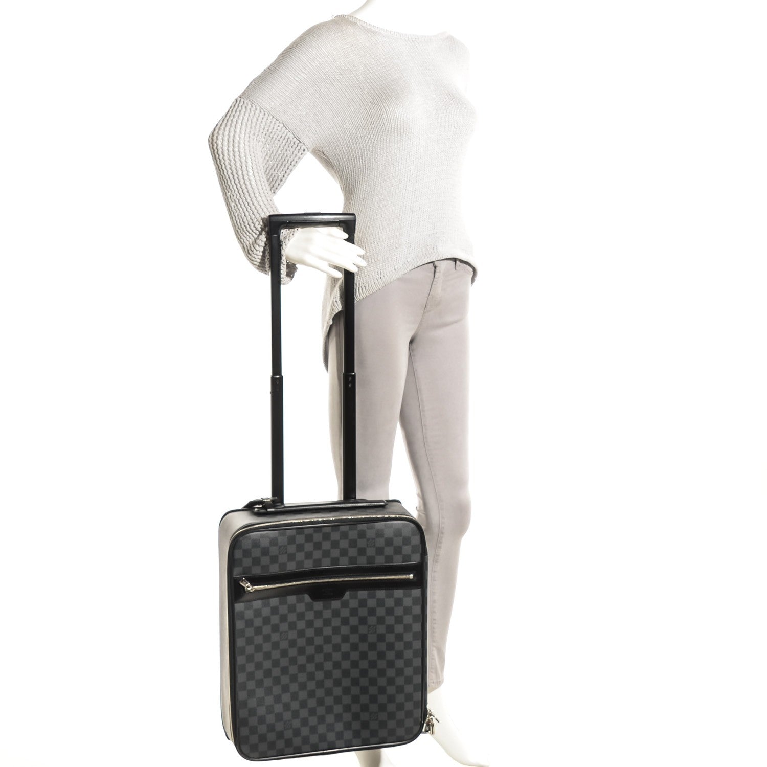 Louis Vuitton Damier Graphite Pegase 45 Rolling Luggage 4 of 8