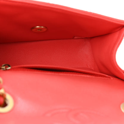 Chanel Caviar Quilted Mini Sweet Classic Flap Red 4 of 4