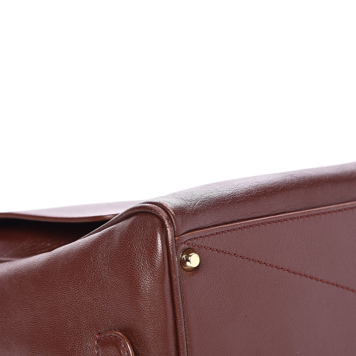 Marc Jacobs Leather Frankie Zip Handbag Chestnut 5 of 16