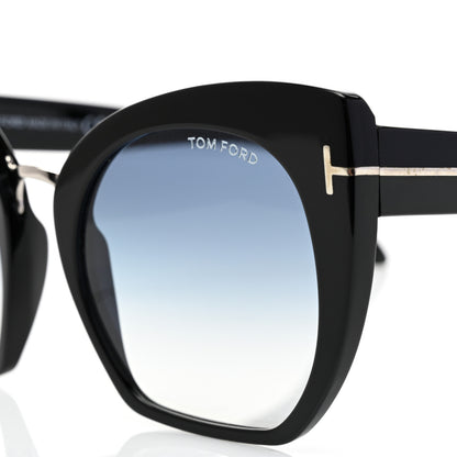 Tom Ford Samantha Cat Eye Sunglasses TF553 Black 7 of 8