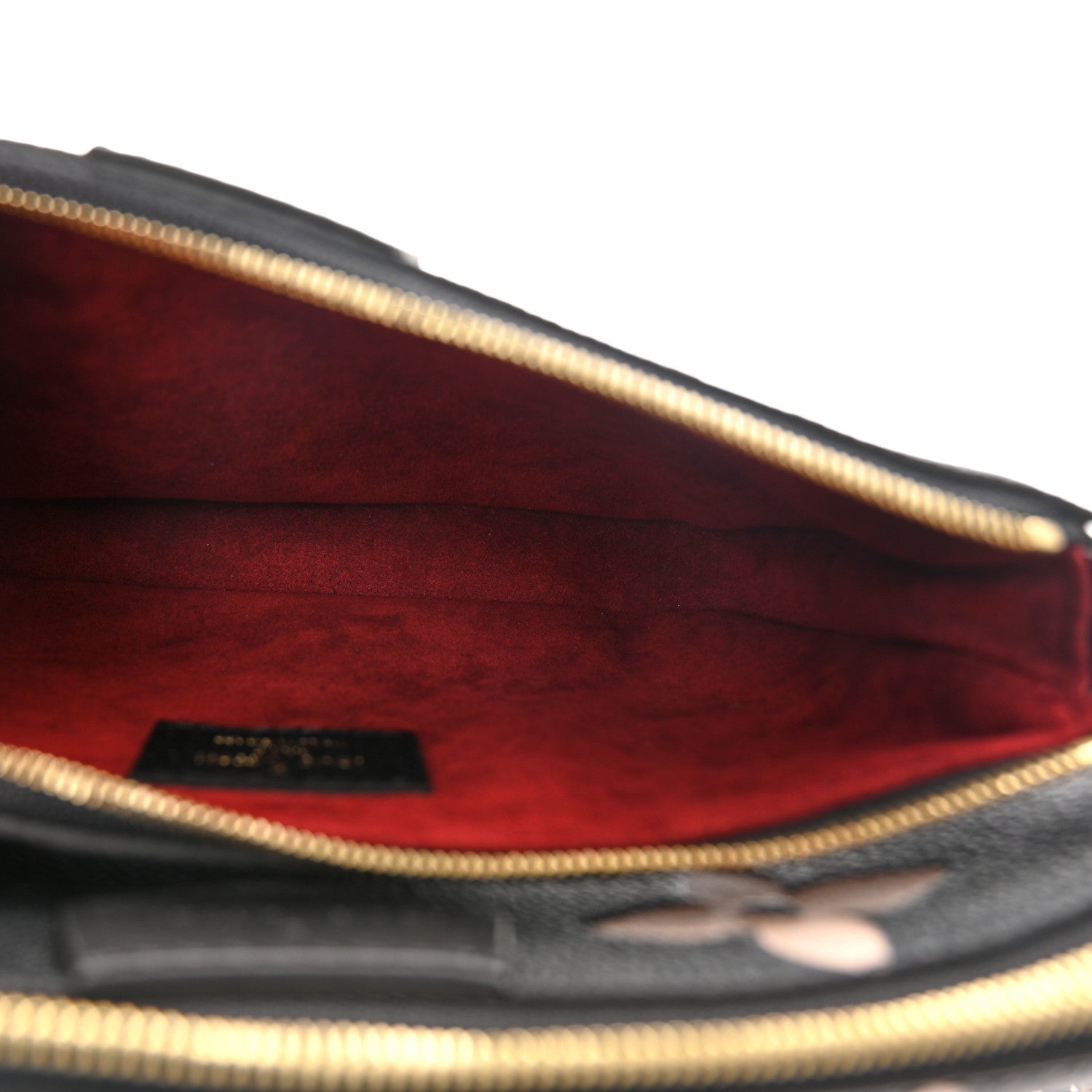 Louis Vuitton Empreinte Monogram Giant Multi Pochette Accessories Black Beige 5 of 11