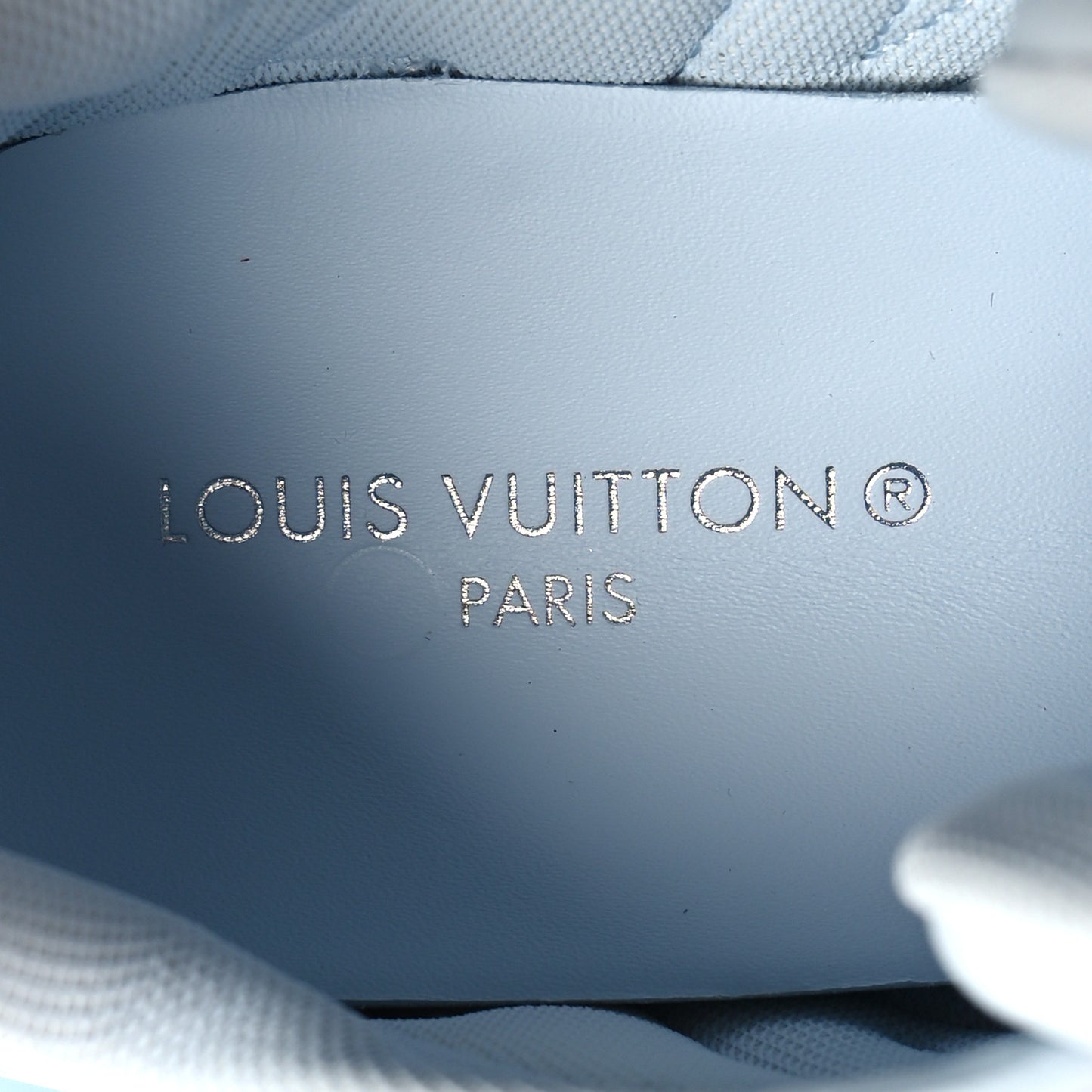 Calfskin LV Archlight Gradient Sneakers Light Blue