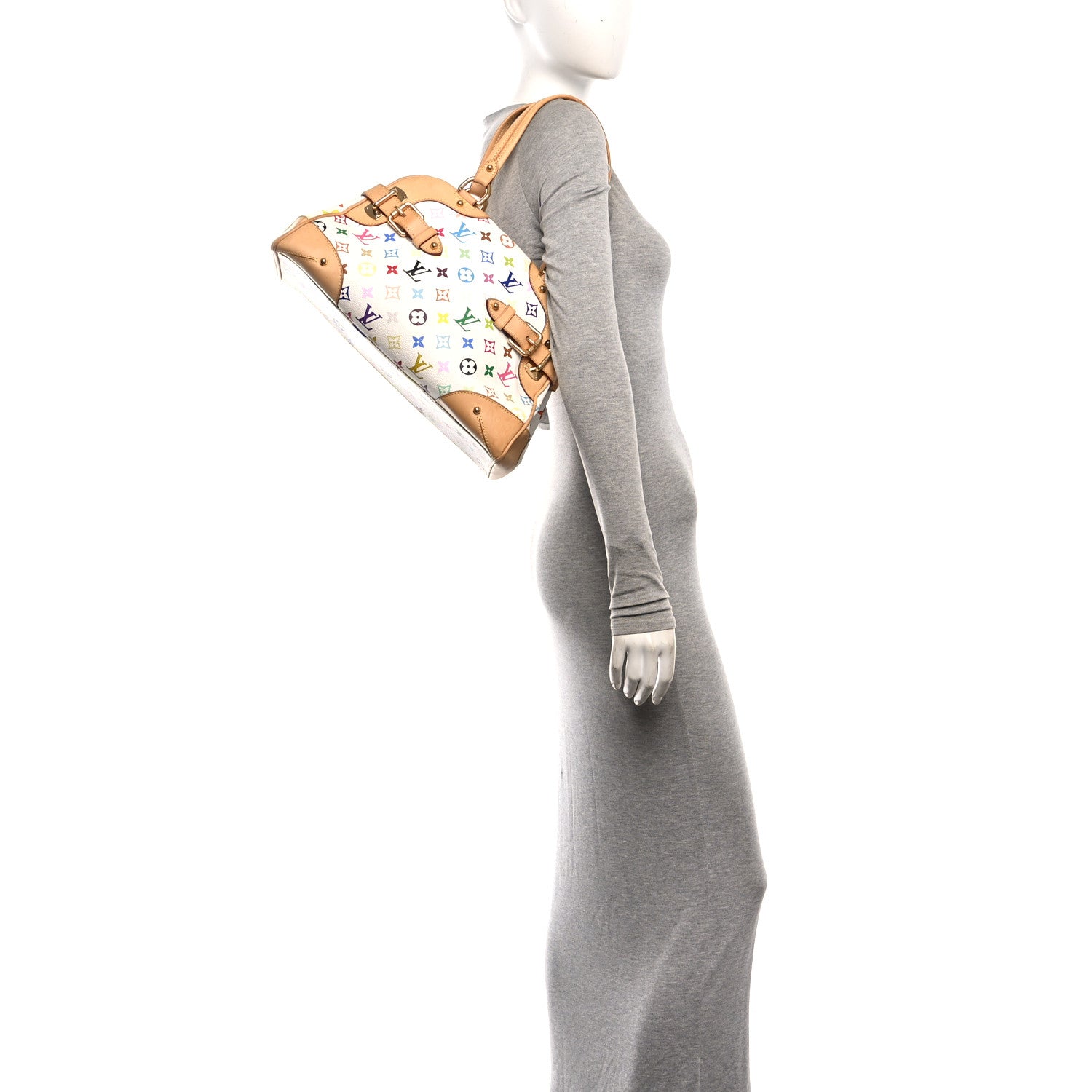 Louis Vuitton Monogram Multicolor Claudia White 2 of 9
