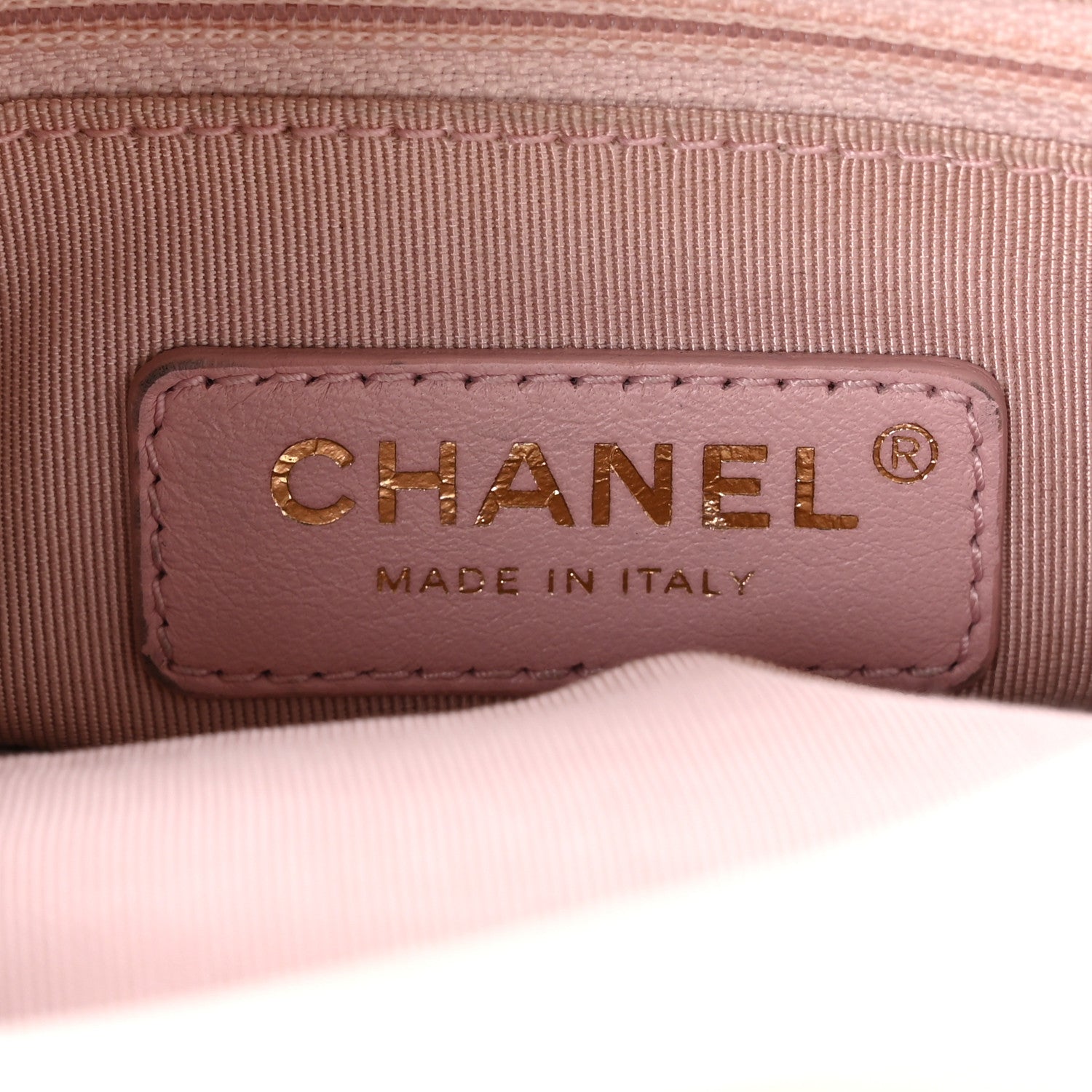 Chanel Calfskin Stitched Large Chevron Chic Shopping Bag White 8 of 12