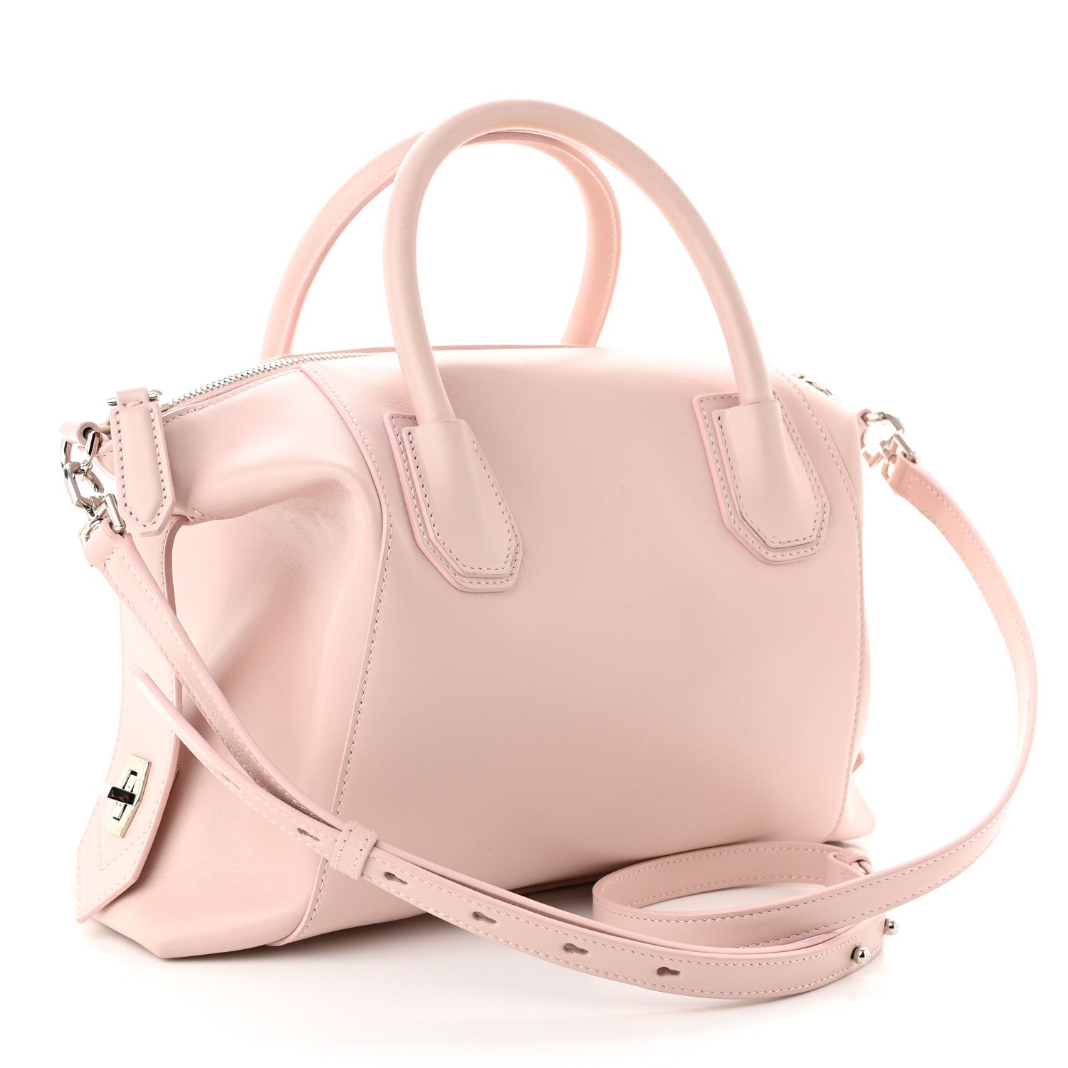 Givenchy Smooth Calfskin Small Soft Antigona Pale Pink 3 of 10