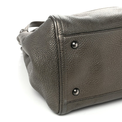 Gucci Metallic Cellarius Calfskin Medium Soho Shoulder Bag Sasso 9 of 10