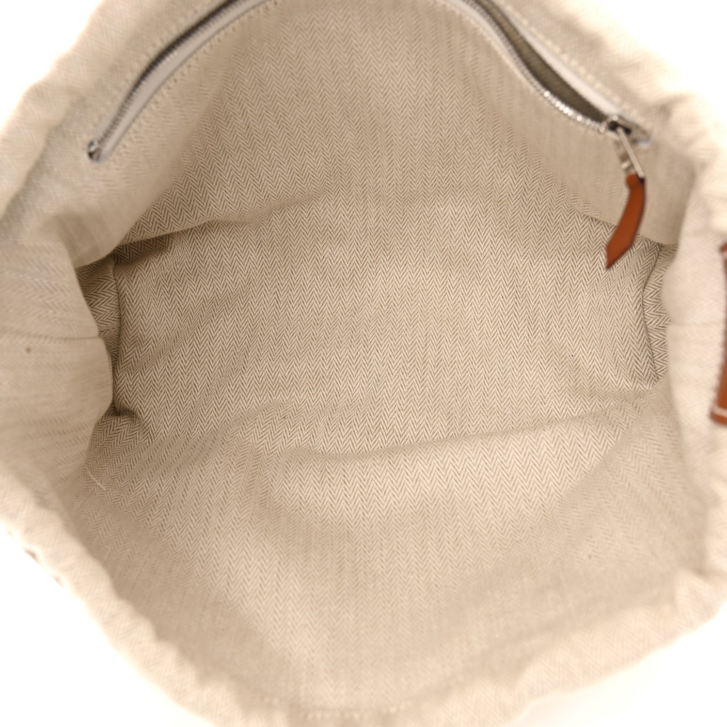 Hermes Canvas Barenia Fourbi 25 MM Pouch Naturel Fauve 5 of 11