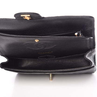 Chanel Caviar Quilted Medium Double Flap Black 6 of 12