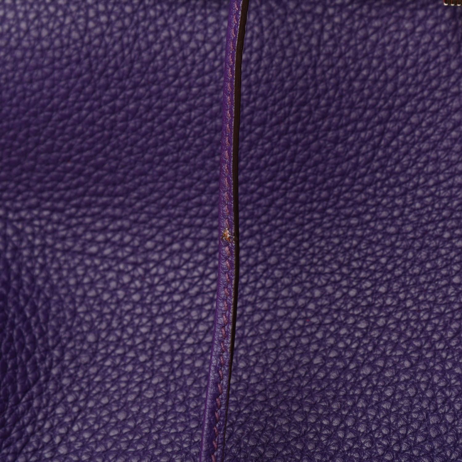 Hermes Togo Birkin 35 Iris 11 of 11