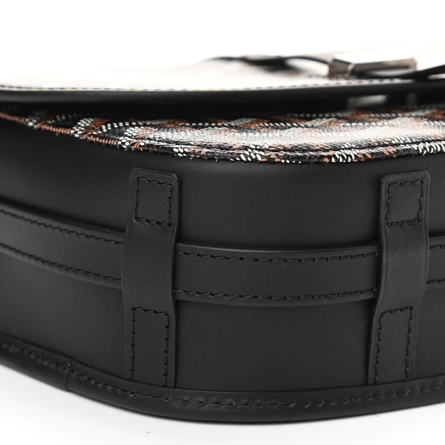 Goyardine Belvedere II PM Messenger Bag Black