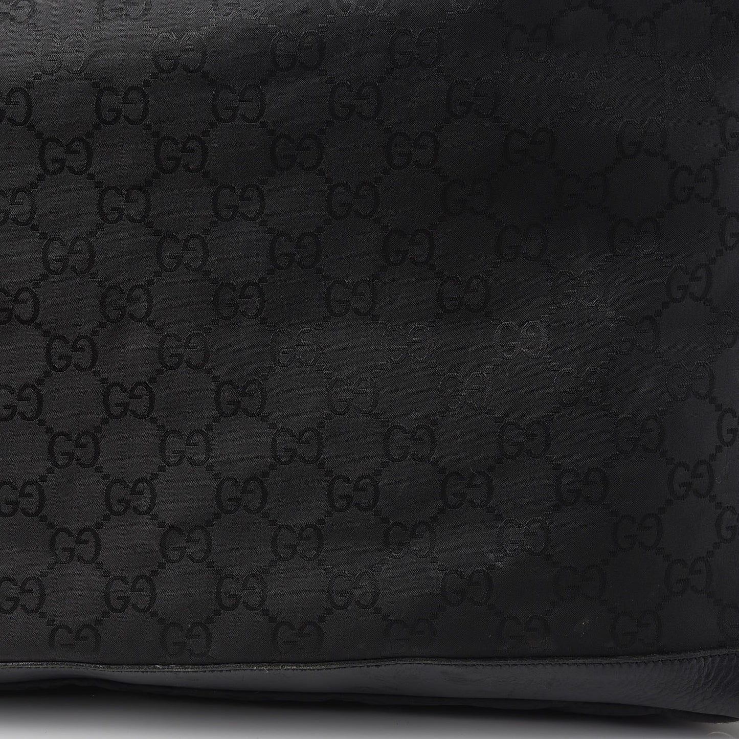 Nylon Monogram Travel Hobo Black